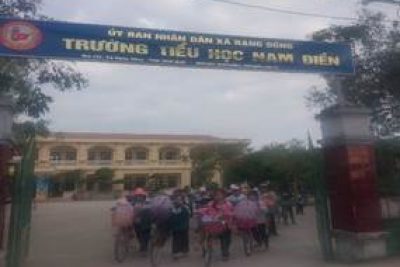 Trường Tiểu học Nam Điền chú trọng công tác An toàn giao thông học đường